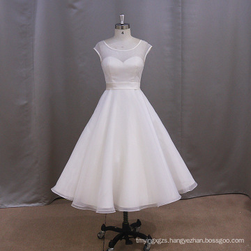 Short Skirt Organza Baby Girl Wedding Dress